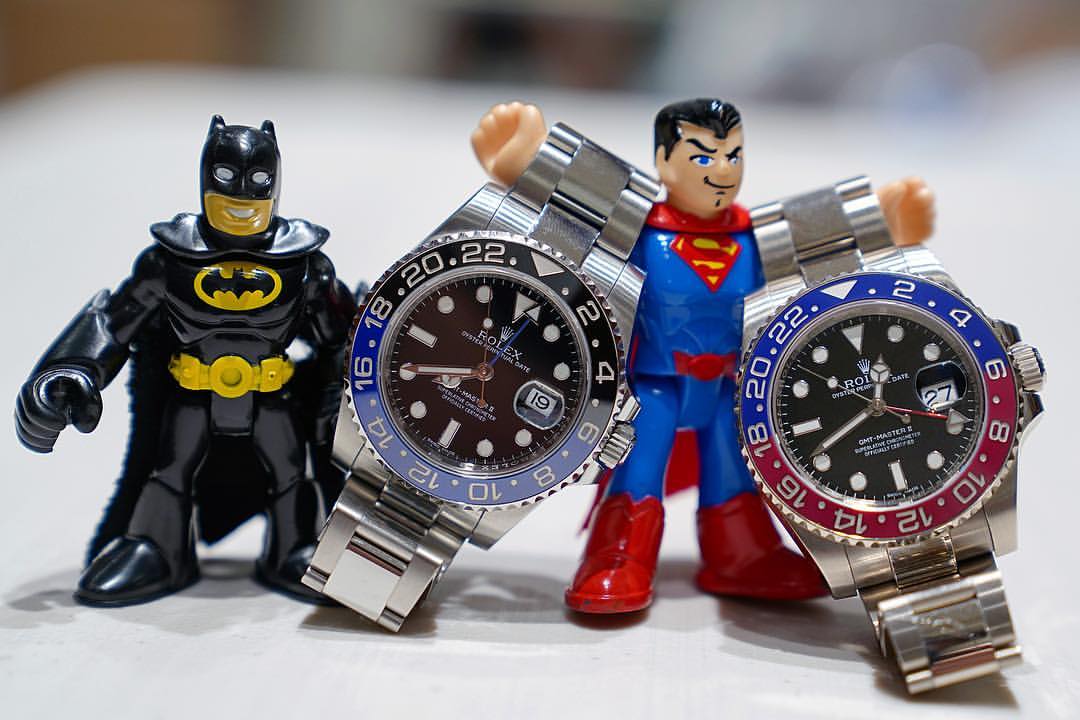 Batmansuperman-rolex